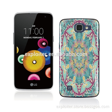 Ultra-thin soft plastic epoxy smart phone case for LG k4 cell phone case